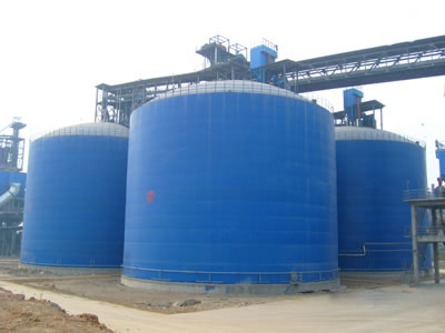 于洪水泥钢板库改造