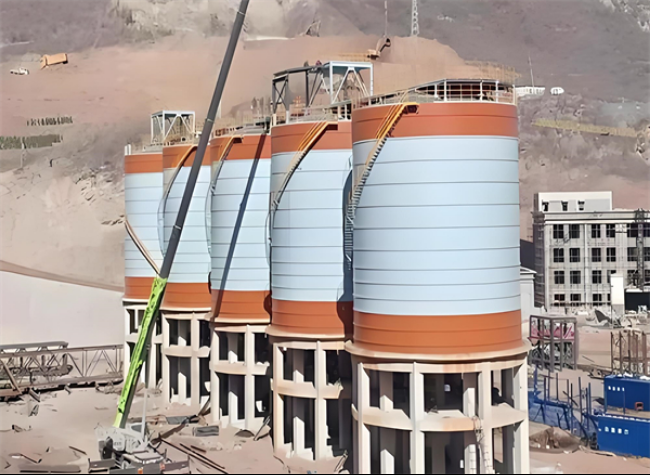 于洪高架钢板仓